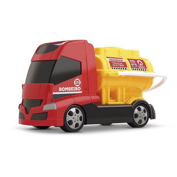 Caminhao bombeiro combate - orange toys (unidade)