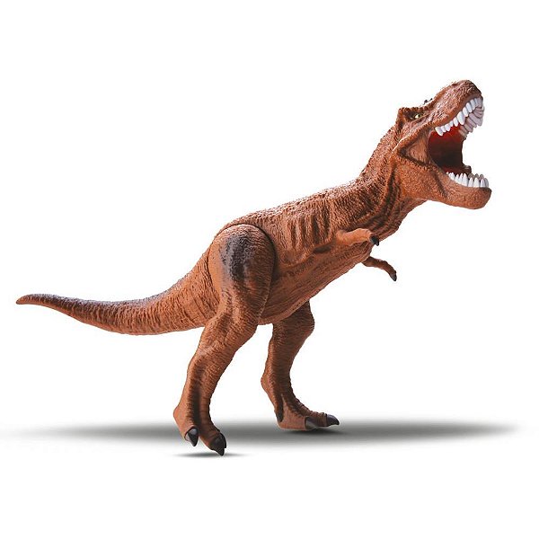 Dinossauro dino adventure rex 27cm - bee toys (unidade)