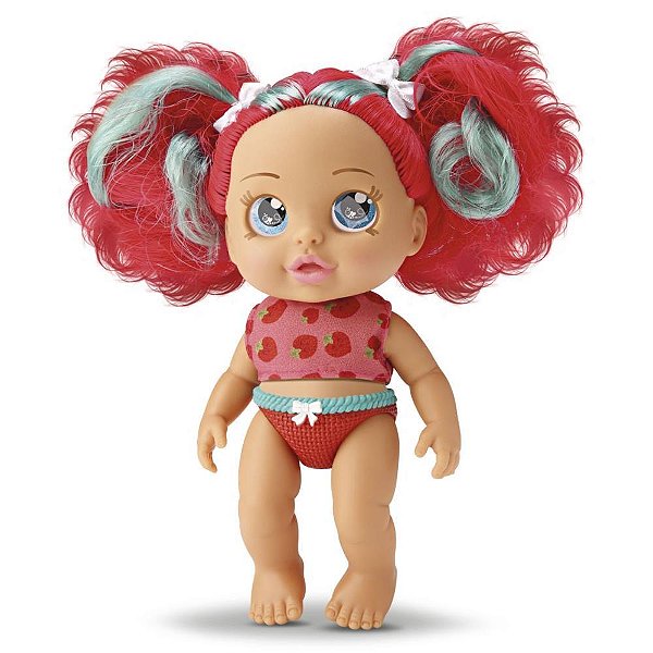 Boneca club girls sabores 19cm (s) - bee toys (unidade)