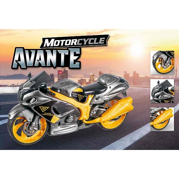 Moto motorcycle avante 30,2cm (sortido) - brinquemix (unidade)