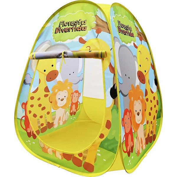 Barraca infantil barraca floresta divertida - dm toys (unidade)