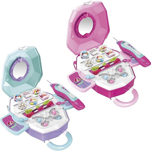 Brincando de profissoes maleta biju collection 2em1 (s - dm toys (unidade)