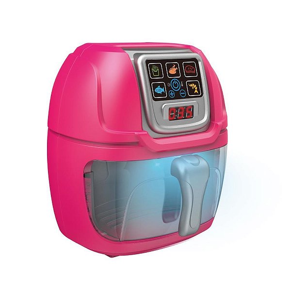 Brincando de casinha fritadeira eletrica som/luz - dm toys (unidade)