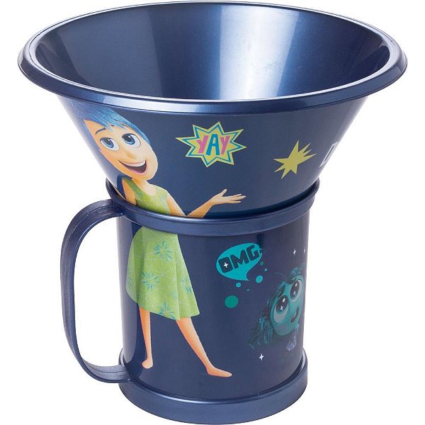 Copo decorado divertidamente 360ml+ bowl - plasutil (unidade)