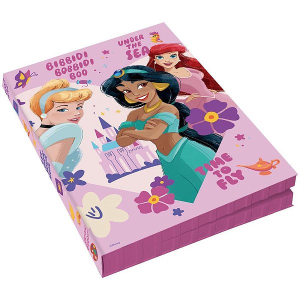 Maleta para pintura princesas kit pintura c/adesiv - toyng (unidade)