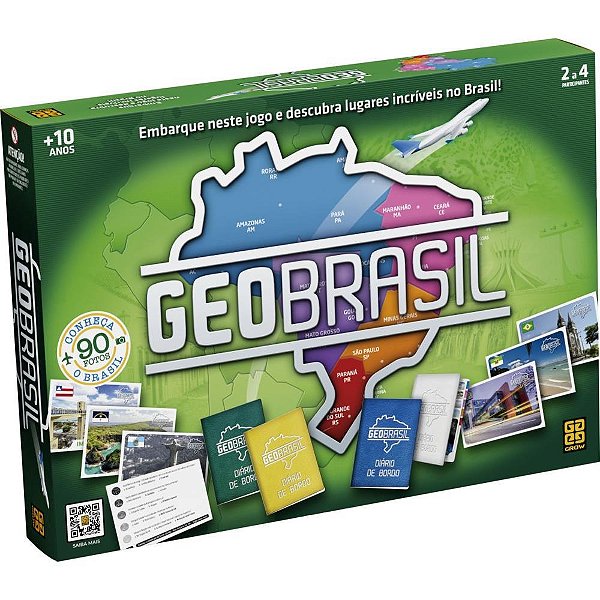 Jogo educativo geobrasil - grow (unidade)