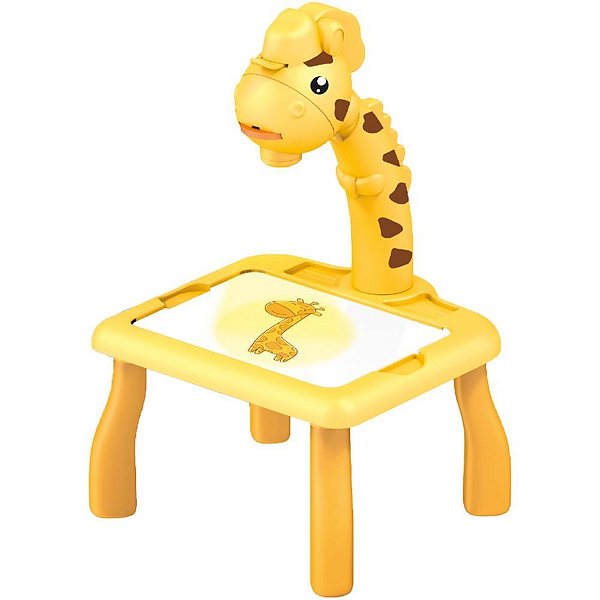 Brinquedo para colorir mesa projetor girafinha - pais e filhos (unidade)