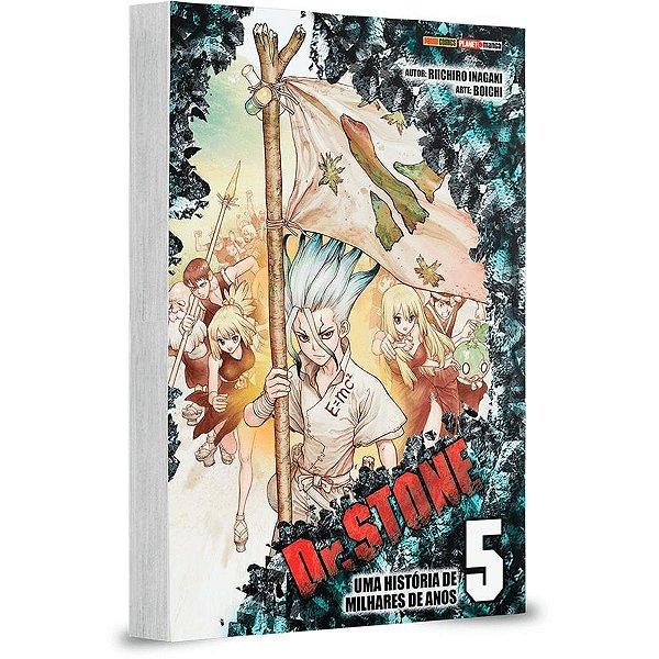 Livro manga dr. stone n.05 - panini (unidade)