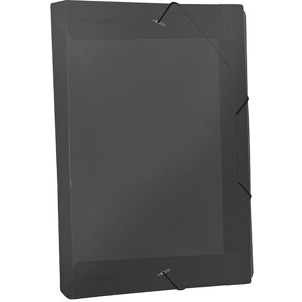 Pasta aba elastica plastica oficio 40mm fume - dac (pct.c/10)