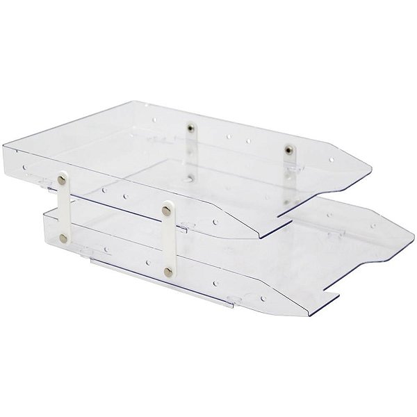Caixa correspondencia dupla slim movel cristal selada - maxcril (unidade)
