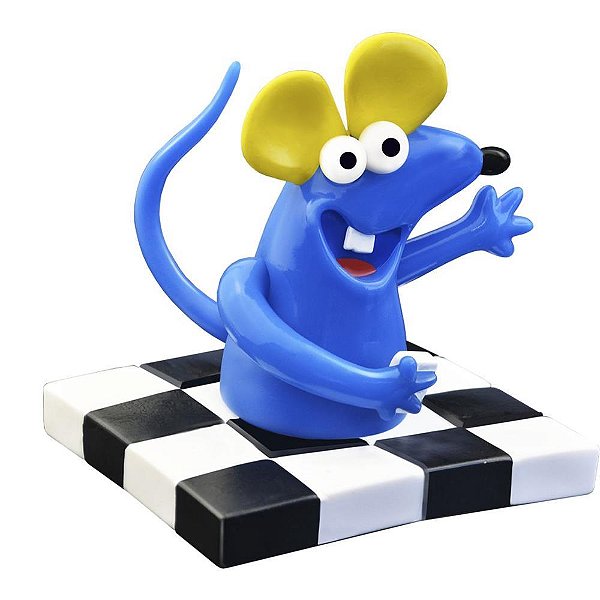 Boneco e personagem fandombox ratinho ra-tim-bum - lider (unidade)