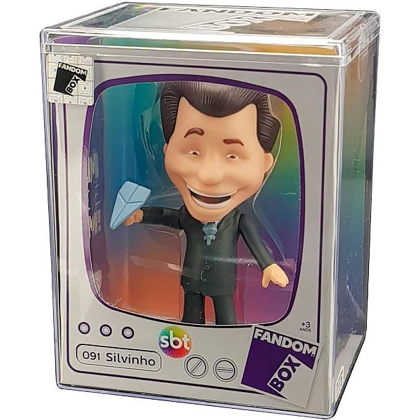 Boneco e personagem fandombox silvinho 12cm - lider (unidade)