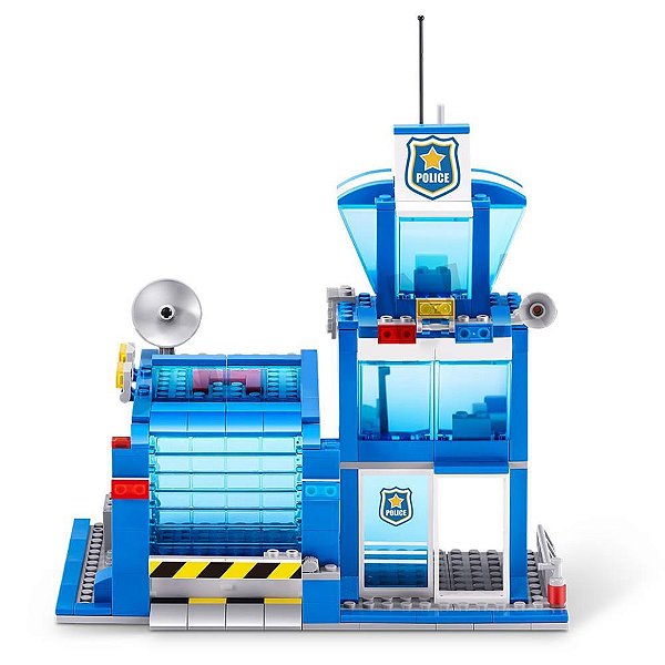 Brinquedo para montar max police adventure 321pcs - candide (unidade)
