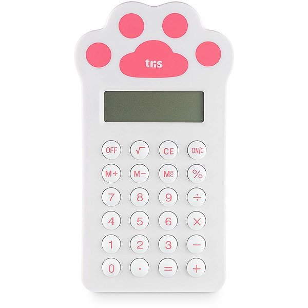 Calculadora de bolso 8 dig. tris pets patinha - summit (unidade)