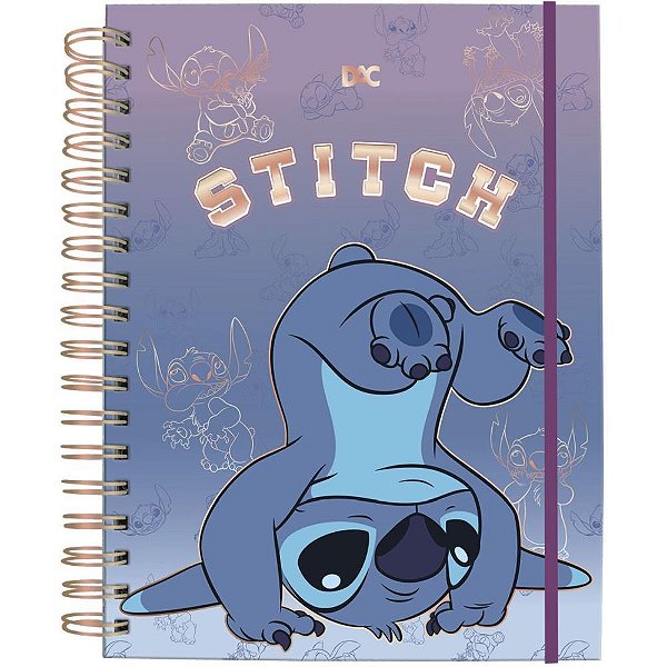 Caderno 01x1 capa dura stitch smart 80f - dac (unidade)