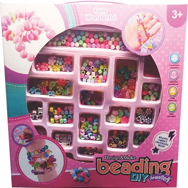 Bijuteria e micanga love biju cute (sortido) - toy mix (unidade)