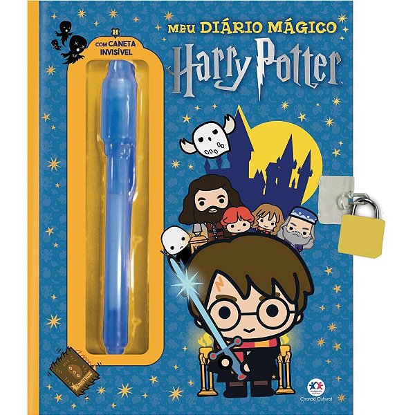 Diario harry potter meu diario magico - magic kids (unidade)