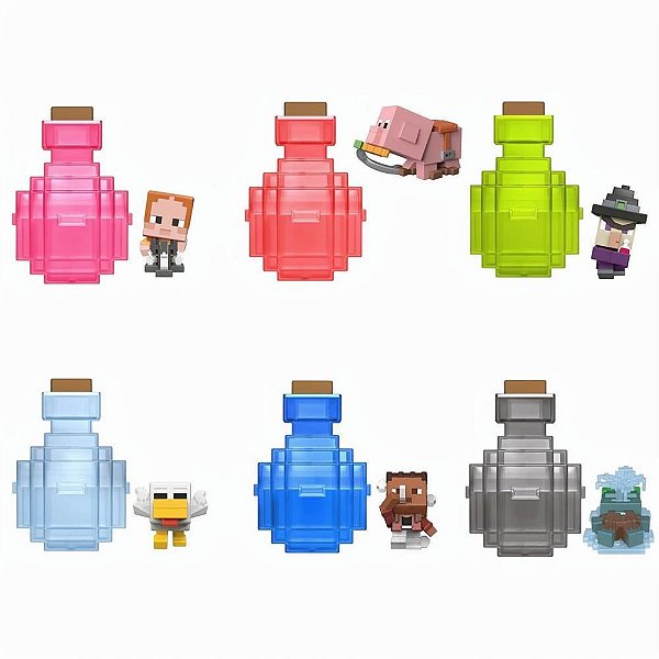 Boneco e personagem minecraft vanilla mining 3,8(s - mattel (unidade)