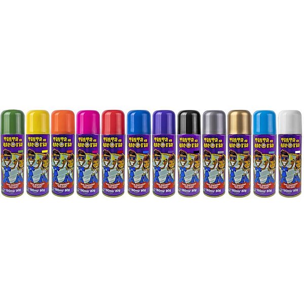 Pinta cabelo 150ml cores sortida - dalegria (cx.c/24)