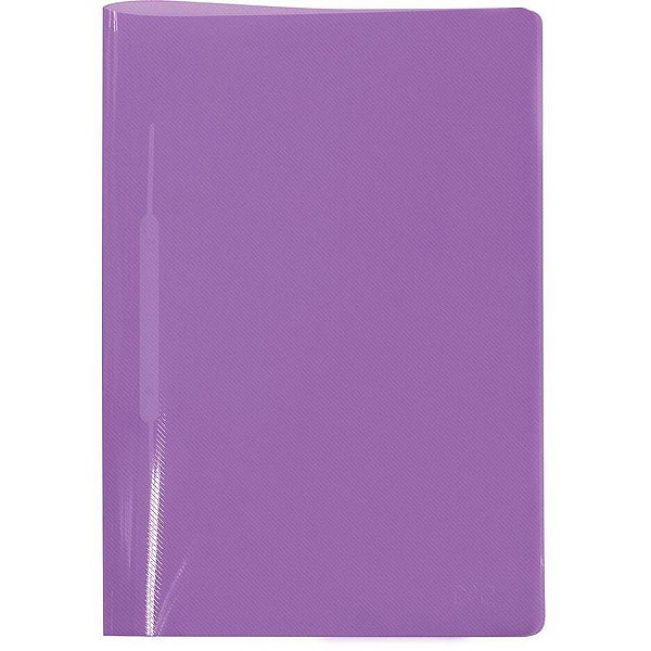 Pasta grampo trilho plastica oficio lilas - dac (pct.c/10)