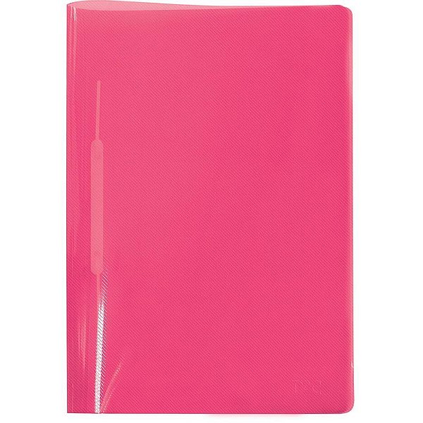 Pasta grampo trilho plastica oficio vermelho - dac (pct.c/10)