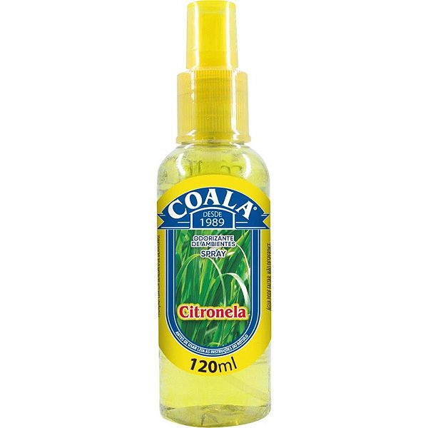 Odorizador de ambiente coala spray citronela 120ml - coala (unidade)