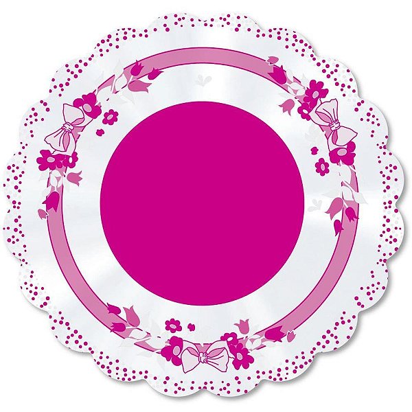 Poli redondo 68cm laco pink - xingo embalagens (pct.c/50)