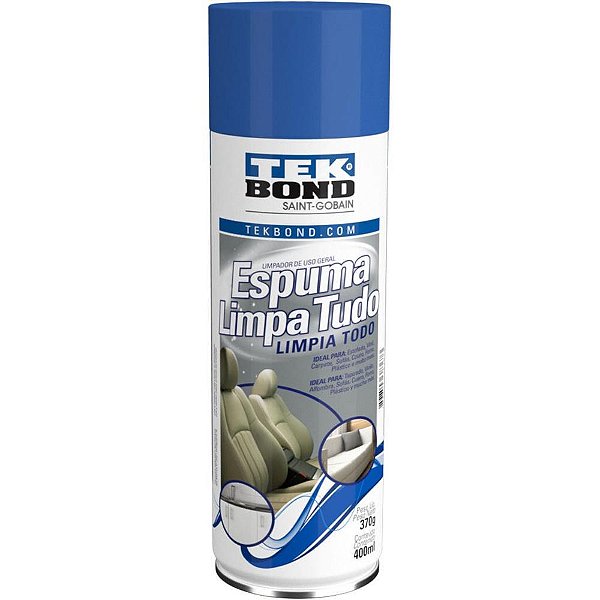 Aerossol multiuso espuma limpa tudo 370g/400ml - tekbond (unidade)