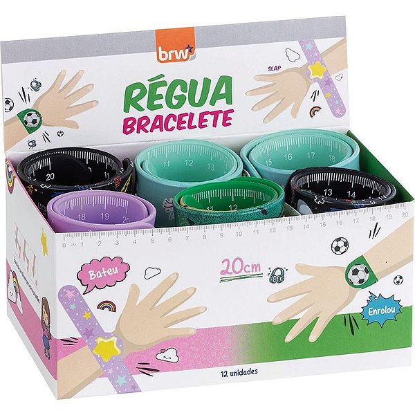 Regua mole bracelete funny 4mod. - brw (dp.c/12)