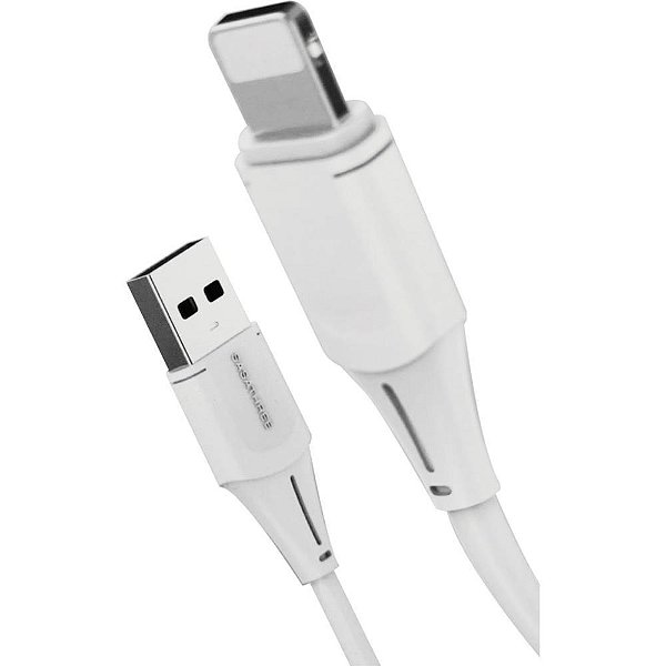 Cabo usb turbo usb/ios 6a 1m branco - flex (unidade)
