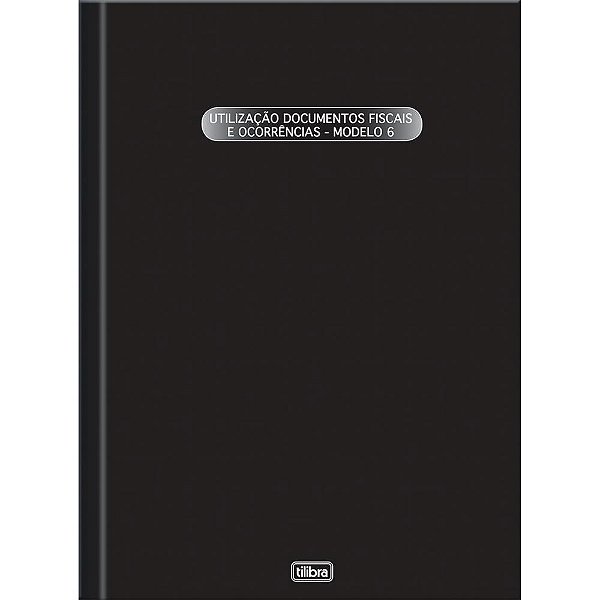 Livro registro documento fiscal 50f.218x319mm - tilibra (pct.c/10)