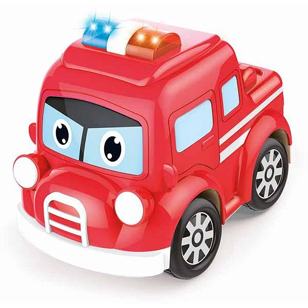 Brinquedo para bebe bombeirinho c/luz e som - cardoso toys (unidade)