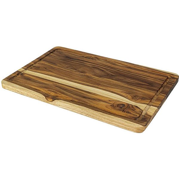 Utensilio domestico tabua corte madeira gd 40x26,5 - nitron (unidade)
