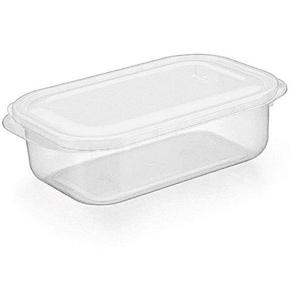 Pote plastico retangular alto pequeno 1,5l. - nitron (unidade)