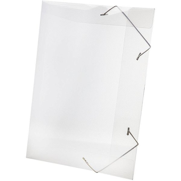 Pasta aba elastica plastica a4 line cristal - dello (pct.c/10)