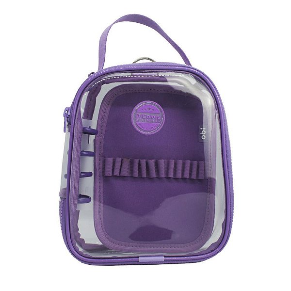 Estojo box versatil cristal lilas - obi do brasil (unidade)