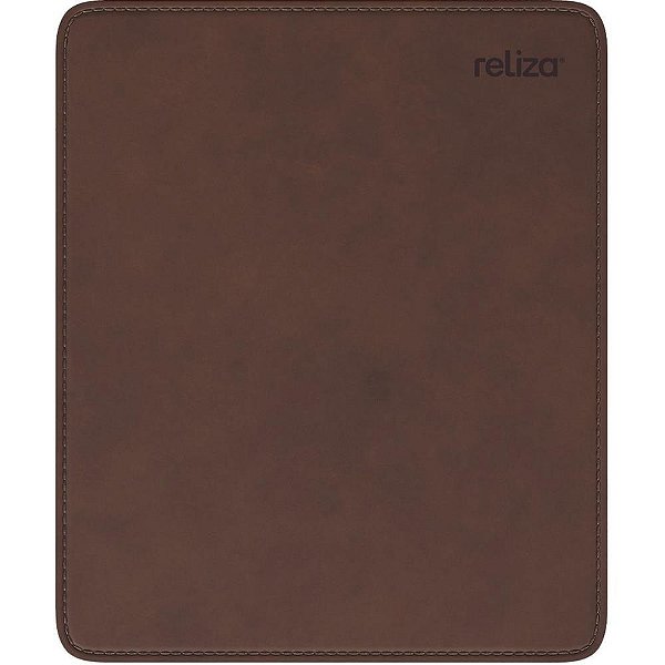 Mouse pad retangular courino marrom - reliza (unidade)