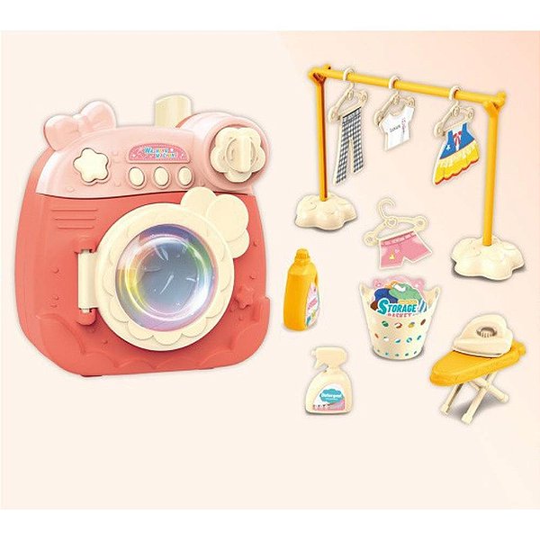Brincando de casinha maquina de lavar c/som/acessor - pp import (unidade)