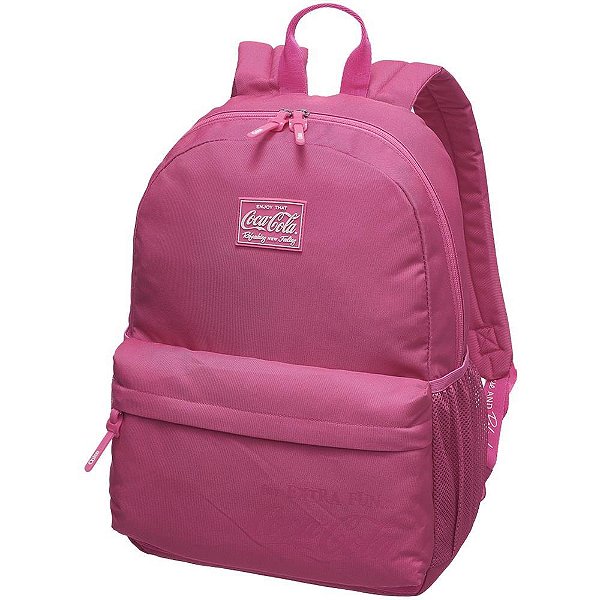 Mochila coca-cola flat inv 24 pink - pacific (unidade)