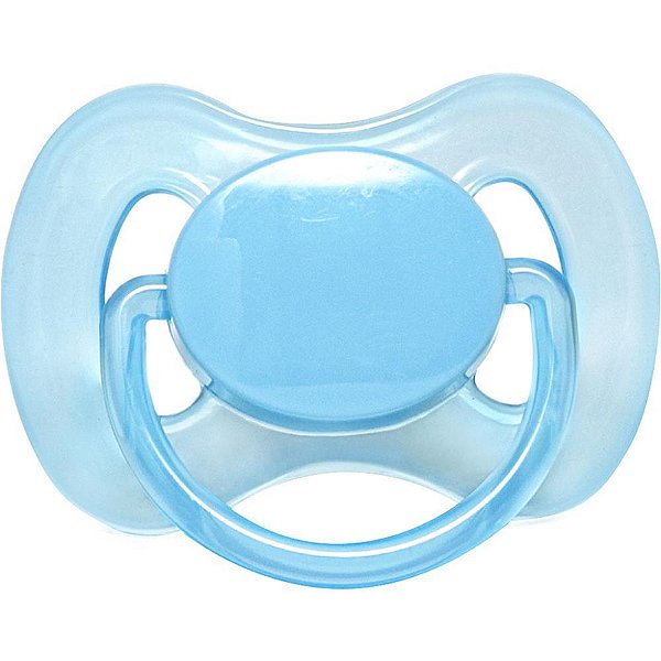 Chupeta comfort bico sil.t2 azul c/tam - buba (unidade)