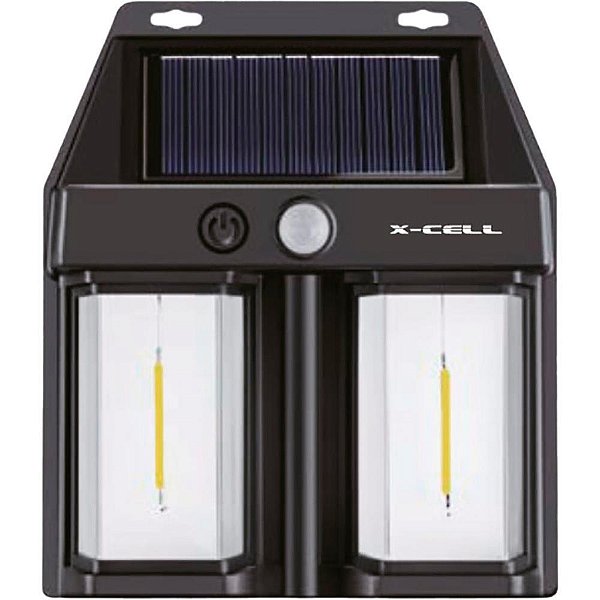 Luminaria led solar c/sensor - flex (unidade)