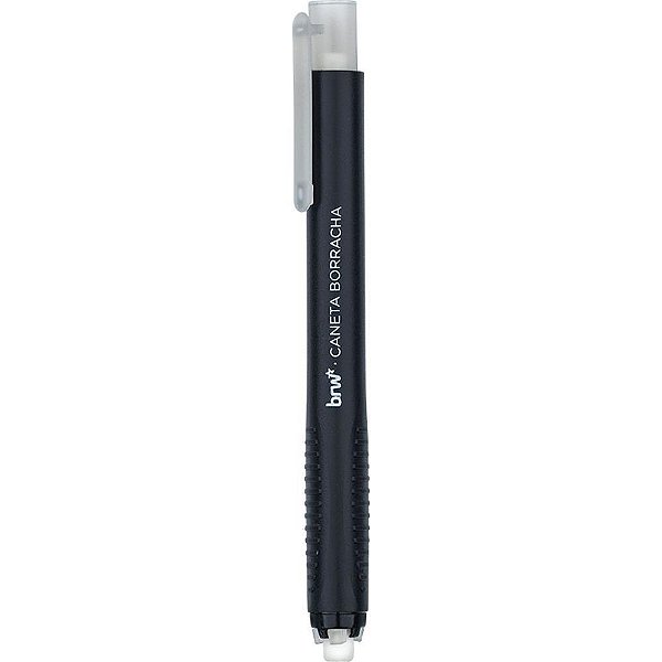 Borracha caneta retratil 2 cores (s) - brw (cx.c/12)