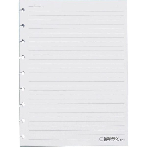 Caderno inteligente refil medio pautado 90g. 50fls. - caderno inteligente (pacote)