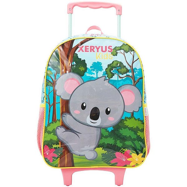 Mochila infantil com rodinha coala gr - xeryus (unidade)