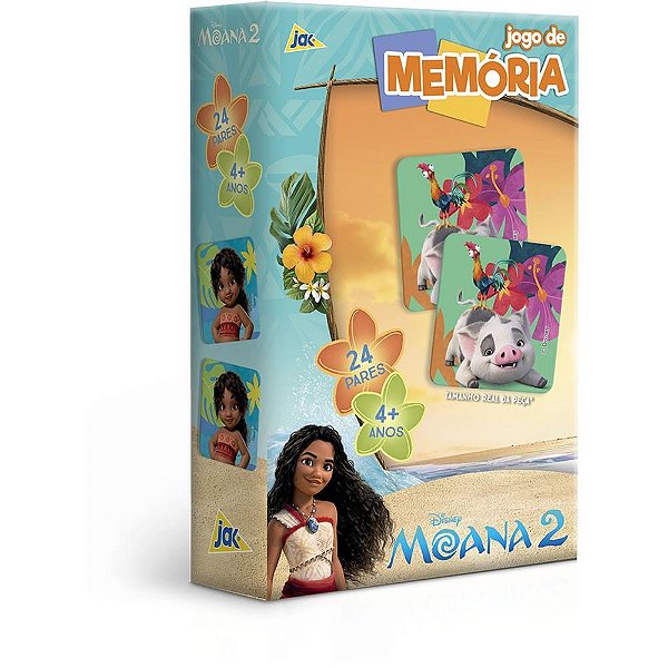 Jogo da memoria moana 2 - toyster (unidade)