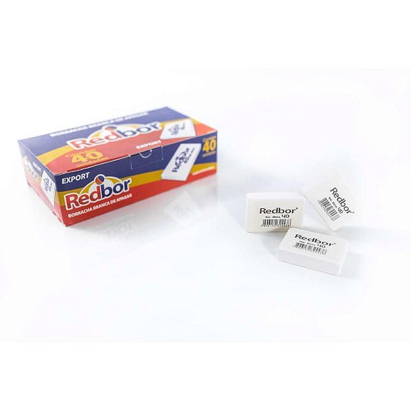 Borracha branca br 40 - red bor (cx.c/40)