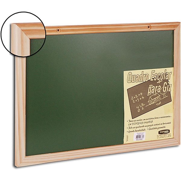 Quadro escolar 100x080cm eco - cortiarte (pct.c/02)