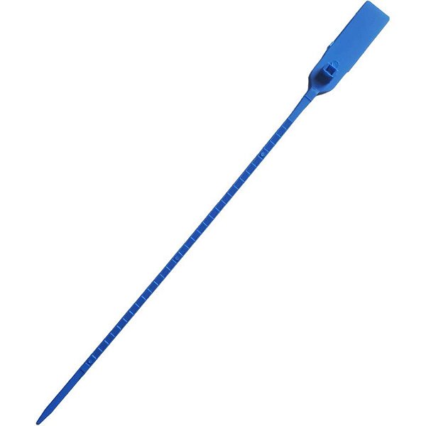 Lacre para malote azul escada pp 35cm. - tykheplas (pct.c/100)