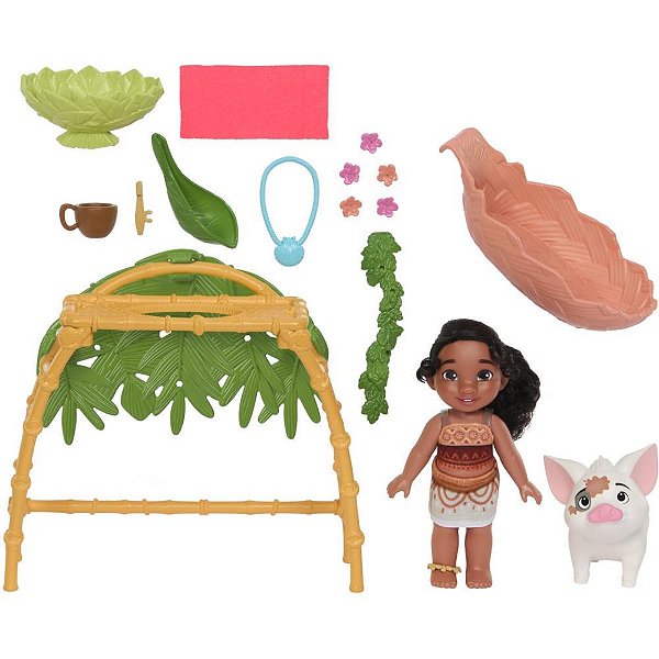 Boneca disney moana irma playset+accy - mattel (unidade)