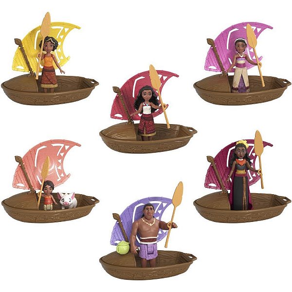 Boneca disney moana mini boneca supresa (s) - mattel (unidade)